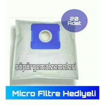 Fakir Tip G - F - D Bez Toz Torbası 20 Adet - Micro Filtre Hediye
