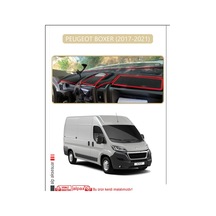 Peugeot Boxer 2017 - 2021torpido Koruma Halısı Bej Kenar
