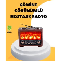 Taşınabilir Şömine Görünümlü Bluetooth Hoparlör - Solar Şarjlı, Alev Işıklı, 7w Ses Taşınabilir Şömine Görünümlü Bluetooth Hoparlör - Solar Şarjlı, Alev Işıklı, 7w Ses