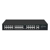 Ods 24port Poe 300w 2-uplink 10/100 Yönetilemez Switch 08ods-24p2u-300