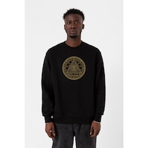 3 Body Problem Magnus Institute Siyah Erkek 2ip Sweatshirt 001