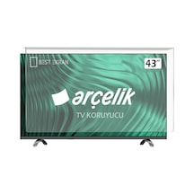 BestekranARÇELİK A43L58454B TV EKRAN KORUYUCU - Arçelik Uyumlu 43" inç Ekran Kırılmaz Koruyucu