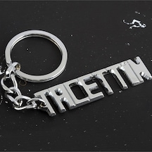 Tacettin - 431 - - Nazblsmm - İsimli Anahtarlık Çok Renkli