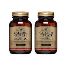 Solgar Calcium Citrate With Vitamin D3 60 Tablet 2 Adet 01-20