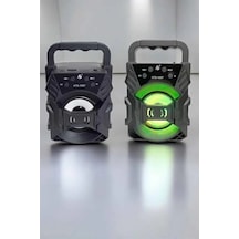 Znv Zenvia Mey İthalat Taşınabilir Bluetooth Hoparlör Led Işıklı Uzun Pil Ömrü Znv2025 Cmn