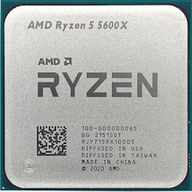 Amd Ryzen 5 5600x Tray 3.7-4.6 Ghz 6 Çekirdek 7nm Am4 İşlemci Kutusuz