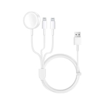 Apr55 Apple Uyumlu 3in1 Şarj Cihazı For iPhone 13 Pro