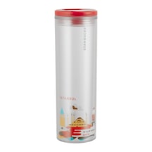 Starbucks Plastik Istanbul Konseptli Termos 480 ML