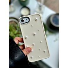 Iphone 7-8 - Se 2020 - Se 2022 Uyumlu Pearl 3d Oyuncak Tasarımlı Esnek Silikon Kılıf - Krempearl