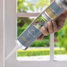 Sibax Silikonize Mastik Beyaz Renk Ls46 450 Gram 1 Adet
