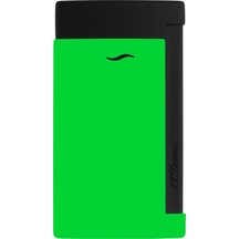 S.t. Dupont Fluo Slim 7 Chrome Neon Green Çakmak 27772