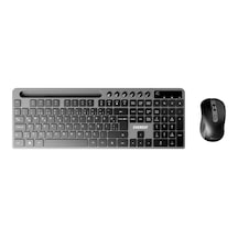 Everest Km-730 Gri/siyah Kablosuz Q Multimedia Klavye + Mouse Set Optik