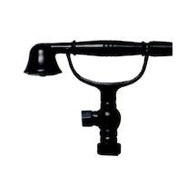 Siyah Duş Spiral Takımı Hortumu Ve Duş Başlığı Pirinç. Diğer