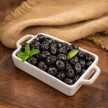 Gurmepark Doğal Yağlı Siyah Zeytin 231-260 Kalibre 1000 G E