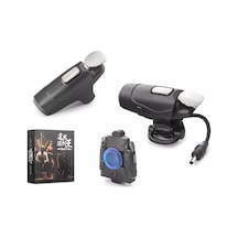 Hadron Hdx3587 Mobil Oyun Aparatı Soğutucu Fan Set L1 R1 Otomatik Seri Atış - Siyah