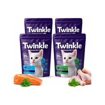 Yavru Kedi Maması 4 Kg - Tavuklu Ve Balıklı Kedi Maması -4'ü Set - 0-12 Ay Yavru Kediler İçin