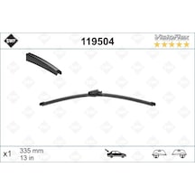 Silgi - 445 - Flat Blade X2 Arka Vw Polo 09 02 - , Golf-v 10 03 - Edntrend - - 335