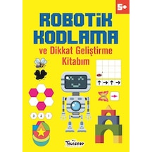 5+ Yaş Robotik Kodlama ve Dikkat Geliştirme Kitabım- Teleskop Popüler Bilim