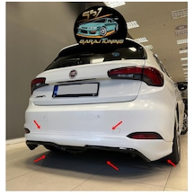 Fiat Egea Hb Arka Tampon Eki 2013-2022 Fiberglass Boyasız