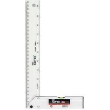 Alüminyum Gönye Su Terazili 400 Mm / 40 Cm