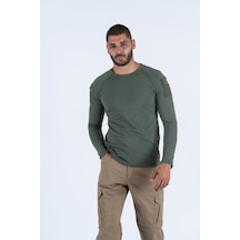 Combat Tactical T-shırt Tactıcal U.kol Pike - 801-1195-Haki