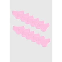 Ceylanoğlu 6'lı Kız Çocuk Pembe Transfer Külot-306 Pembe