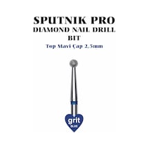 Elmas Top Freze Mavi Çap 2,5mm