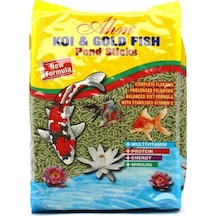 Ahm Koi Goldfish Geen Sticks Balık Yemi 1 Kg