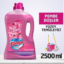 2,5l Pembe Düşler Yüzey Temizleyici Çiçek Kokulu 100'lü Set