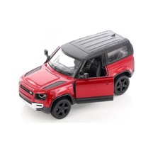 Kinsmart Land Rover Defender 90 Kırmızı 1/36 Model Araba