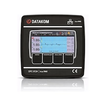Datakom Dfc 0124 Tft 4.3'' 24 Rc Svc'li Reaktif Güç Kontrol Rölesi