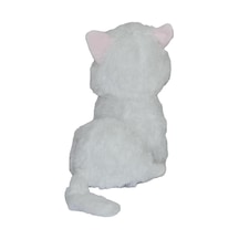 Peluş Kedi 33cm Halley Beyaz