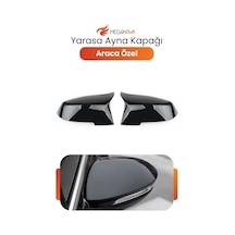 Opel Astra H 04-09 Yarasa Ayna Kapağı P.black