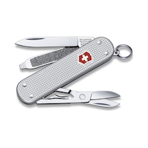 Victorinox Classic Metal Yüzey Kamp Çakı VT.0.6221.26 Gümüş