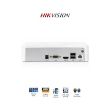 Ds-7108nı-q1 8 Kanal Nvr 6mp Canlı İzleme Destekli