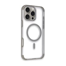 Joko Apple İphone 16 Pro Max Hilton Magsafe Kapak - Titan Gri 0.2M-Çok Renkli