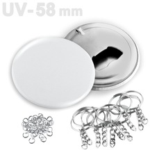 58 Mm Uv Baskıya Uygun Buton Şişe Açacağı Anahtarlık Vg58uvan 100