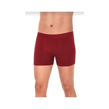 Yıldız 37 Erkek Likralı Boxer Bordo Tekli 001