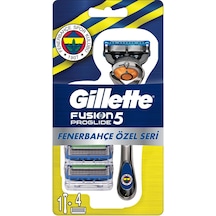 Gillette Fusion 5 Proglide Tıraş Makinesi + 4'lü Yedek Başlık Fenerbahçe Özel Seri