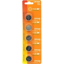 Naccon Cr1620 3v Lityum Pil 5li Blister