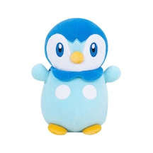 Squishmallows Hugmees Pokemon Pelüş - Piplup 25 Cm Sqpk00300 Çok Renkli