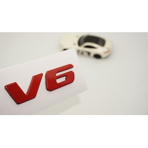 Dk Tuning Vw Volkswagen Touareg V6 Bagaj Kırmızı Logo Amblem Bagaj Arma
