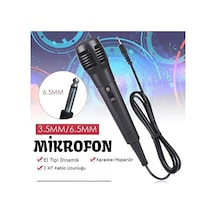 Karaoke Mikrofon Kablolu Mikrofon 6.5 Mm Karaoke Mikrofonu Lisinya