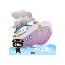 Araçları Tanıyalım - Gemi - Boyama & Aktivite- Parıltı Yayınları