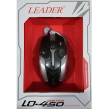 Leader LD-450 RGB Işıklı Kablolu Oyuncu Mouse