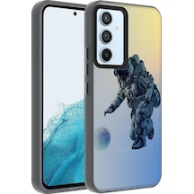 Samsung Galaxy Uyumlu A54 Kılıf Desenli Dragon Sert Kapak