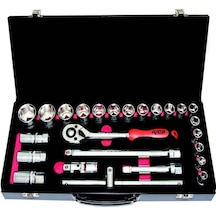 Rico Rc1125 Lokma Takımı Seti 1/2" 25 Pcs 12 Köşe