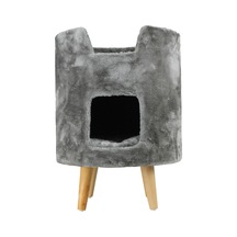 Lotus Furniture Pet Series Oslo Tırmalamalı Kedi Evi