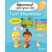 Öğrenmeyi Seviyorum-Tüm Etkinlikler 2-3 Yaş- Uçanbalık Yayıncılık