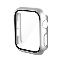 Apple Uyumlu  Watch 8 41 MM Ekran Korumalı Sert Rubber Kılıf-AL3173